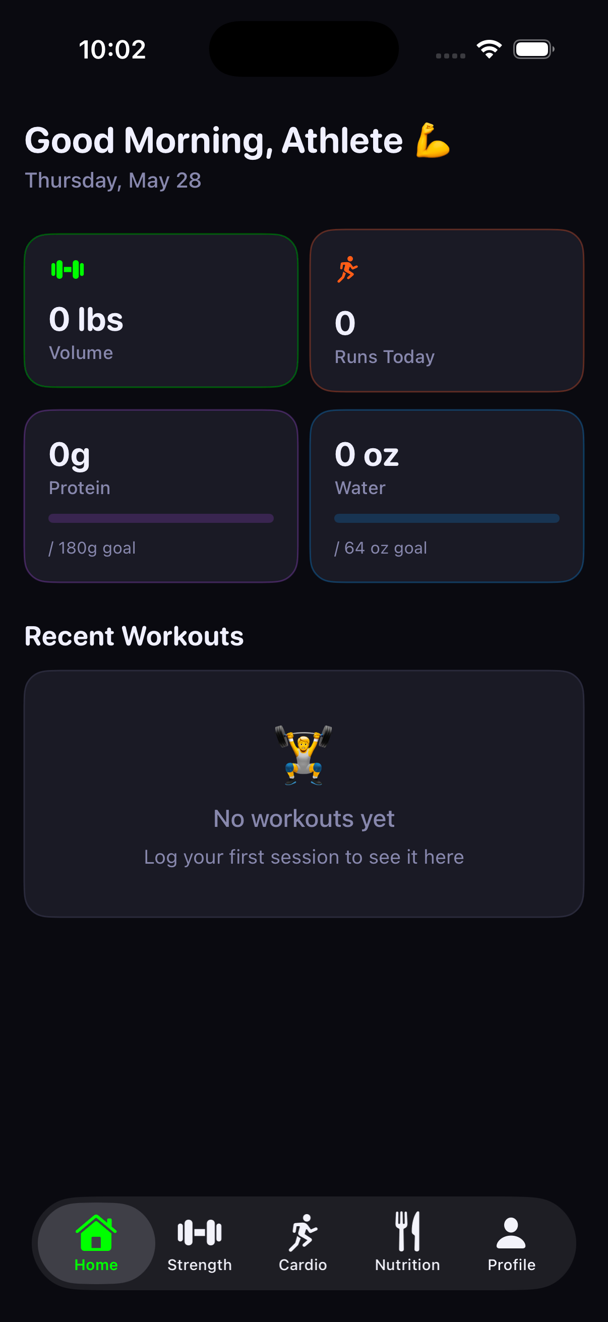 GymTracker iOS App